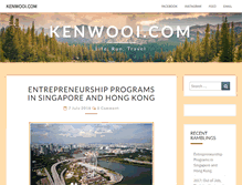 Tablet Screenshot of kenwooi.com
